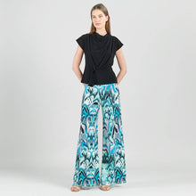 Load image into Gallery viewer, Multi Print Soft Knit Palazzo Pant-SALE