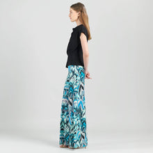 Load image into Gallery viewer, Multi Print Soft Knit Palazzo Pant-SALE