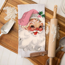 Load image into Gallery viewer, Christmas Kitchen Towels | 100% Cotton | With Hanging Loop: Merry Christmas Glitter
