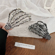 Load image into Gallery viewer, Halloween Gothic Ghost Hand Ruched Alloy Hair Claw