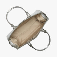Load image into Gallery viewer, sophia satchel in Silver Duchess