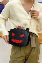 Load image into Gallery viewer, UNISHE - Halloween Pumpkin Glitter PU Bag ZK218: Gold / One Size