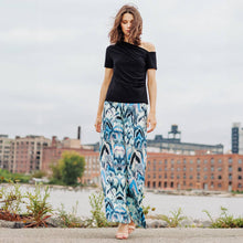 Load image into Gallery viewer, Multi Print Soft Knit Palazzo Pant-SALE