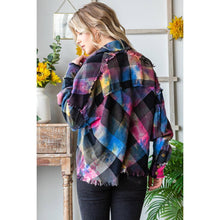 Load image into Gallery viewer, MULTICOLOR DYED BUFFALO CHECK SHIRT: MULTI