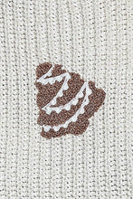 Load image into Gallery viewer, Pol Clothing - Christmas-Inspired Cozy Chenille Sweater Cropped Fit Top: CREAM / L