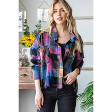 Load image into Gallery viewer, MULTICOLOR DYED BUFFALO CHECK SHIRT: MULTI