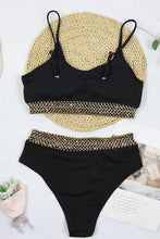 Load image into Gallery viewer, High Waist Swimsuit 2 Piece: White /-SALE
