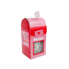 Load image into Gallery viewer, Valentine's Day Love Mail Box - Chocolate Covered Pretzels: White Chocolate
