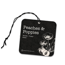 Load image into Gallery viewer, Car Freshener: Peaches & Poppies