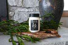 Load image into Gallery viewer, Milkhouse Candle Company - 13 oz Mason Jar Candle: Santal Fir