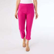 Load image into Gallery viewer, Georgie Bow Back Capri: Bright Rose