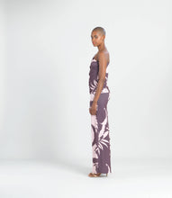 Load image into Gallery viewer, One Shoulder Top - Floral Stem: PINK/COCO-SALE