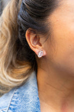 Load image into Gallery viewer, Glitter Football Studs // Game Day