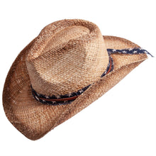 Load image into Gallery viewer, Straw Sun Hat: MD / Natural