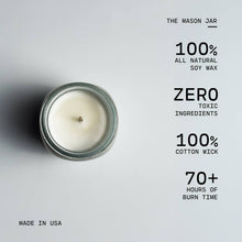 Load image into Gallery viewer, Milkhouse Candle Company - 13 oz Mason Jar Candle: Santal Fir