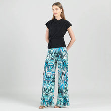 Load image into Gallery viewer, Multi Print Soft Knit Palazzo Pant-SALE
