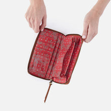 Load image into Gallery viewer, Soma large wallet in Red Journey Bandana