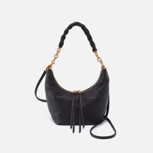 Load image into Gallery viewer, Small Astrid shoulder/crossbody purse in Pebbled leather Black
