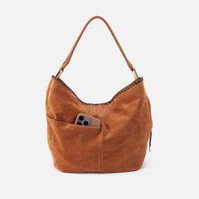 Load image into Gallery viewer, Harley Hobo in Suede leather Oak Barrel-SALE