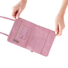 Load image into Gallery viewer, Jill Wallet Crossbody in Lilac Rose-SALE