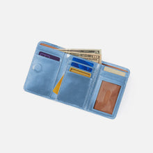 Load image into Gallery viewer, Jill Trifold wallet Faded Denim