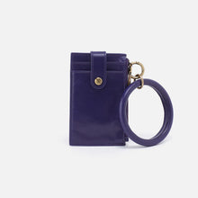 Load image into Gallery viewer, Ring Credit Card wristlet in Winter Violet