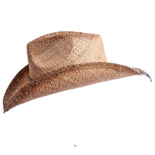 Load image into Gallery viewer, Straw Sun Hat: MD / Natural