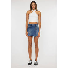 Load image into Gallery viewer, Dark denim Skorts