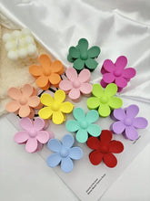 Load image into Gallery viewer, NINEXIS - CWAHA0574_Flower shark claw clip hair clip: LTPINK / (OS) 1
