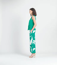 Load image into Gallery viewer, Sleeveless V-Neck Center Front Tie Top: NAVY