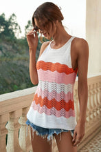 Load image into Gallery viewer, NINEXIS - CWTTSL0214_Tank Tops Sleeveless Knit Shirts Sweater Vest: Orange / (L) 1