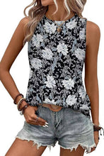 Load image into Gallery viewer, NINEXIS - CWTTSL0231_Round Neck Sleeveless Knit Top: White / (XL) 1
