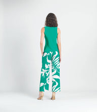 Load image into Gallery viewer, Sleeveless V-Neck Center Front Tie Top: NAVY
