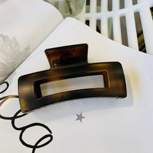 Load image into Gallery viewer, NINEXIS - CWAHA1557_4.13"SIMPLE RECTANGLE HAIR CLAW CLIP: NAVY / (OS) 1