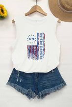 Load image into Gallery viewer, Summer We the People 1776 American Tank Top : Black