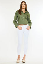 Load image into Gallery viewer, Mid Rise ankle skinny jeans with NO distressed