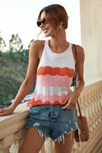 Load image into Gallery viewer, NINEXIS - CWTTSL0214_Tank Tops Sleeveless Knit Shirts Sweater Vest: Orange / (S) 1