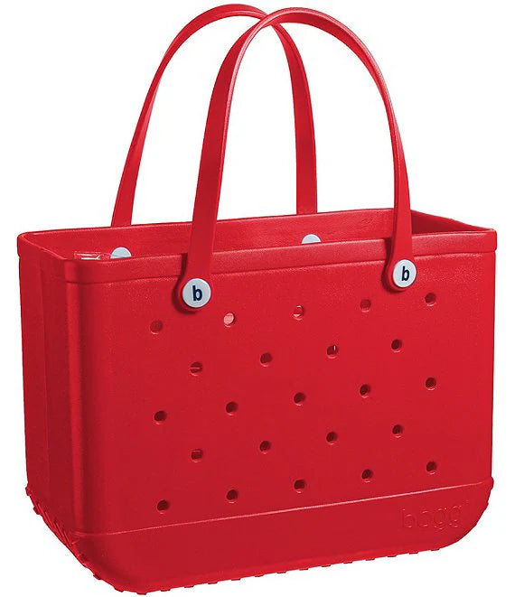 Baby Bag tote in Racing Red