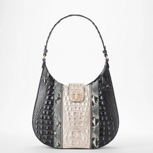Load image into Gallery viewer, Fallon shoulder bag in Charcoal Nottingham
