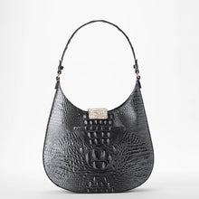 Load image into Gallery viewer, Fallon shoulder bag in Charcoal Nottingham

