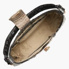 Load image into Gallery viewer, Fallon shoulder bag in Charcoal Nottingham
