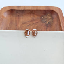 Load image into Gallery viewer, Glitter Football Studs // Game Day
