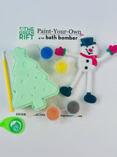 Load image into Gallery viewer, The Green Rift - Tree Bath Bomb Paint-Your-Own, Holiday, Seasonal
