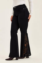 Load image into Gallery viewer, MR JAQUELINE w/ Lace Hem Detail BK Shadow Luxe: BK

