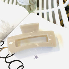 Load image into Gallery viewer, NINEXIS - CWAHA1557_4.13"SIMPLE RECTANGLE HAIR CLAW CLIP: Pink / (OS) 1
