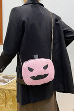 Load image into Gallery viewer, UNISHE - Halloween Pumpkin Glitter PU Bag ZK218: Gold / One Size
