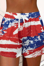 Load image into Gallery viewer, USA Style Printed Pockets Drawstring Shorts

