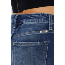 Load image into Gallery viewer, DARK button fly jean shorts-SALE
