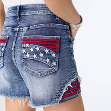 Load image into Gallery viewer, EverStretch Patriotic Short: Vintage Wash / S
