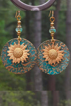 Load image into Gallery viewer, Bohemian Retro Sunflower Earrings
